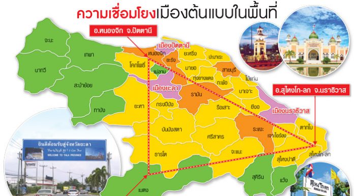 เดินหน้าโครงการเมืองต้นแบบสามเหลี่ยมมั่นคง มั่งคั่ง ยั่งยืน 3 จังหวัดชายแดนใต้
