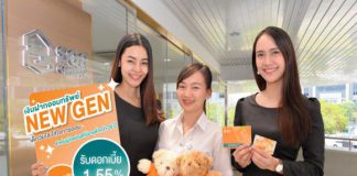 ธอส.ขยายลูกค้าสู่คนรุ่นใหม่ เปิดตัวเงินฝาก New Gen ดอกเบี้ยงาม