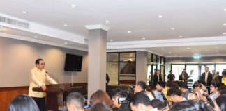 “บิ๊กตู่” ขอ ส.ส.อย่ากังวลเรื่องงบประมาณ ยืนยันงบประมาณลงพื้นที่ทุกจังหวัดทุกภาค