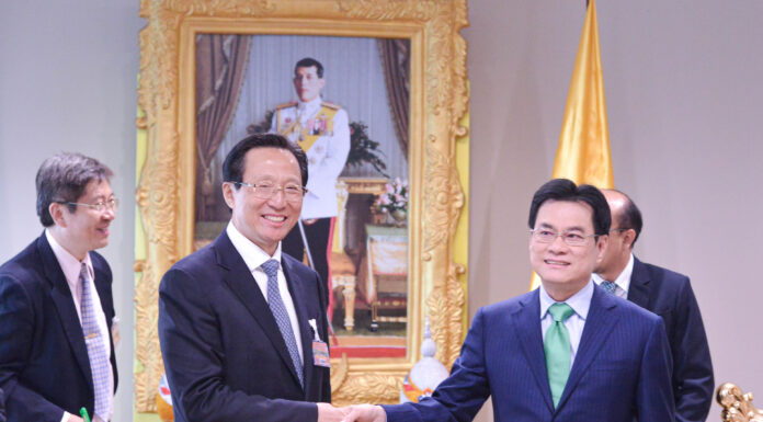 รมว.เกษตรและกิจการชนบท สาธารณรัฐประชาชนจีน เข้าเยี่ยมคารวะ “จุรินทร์”