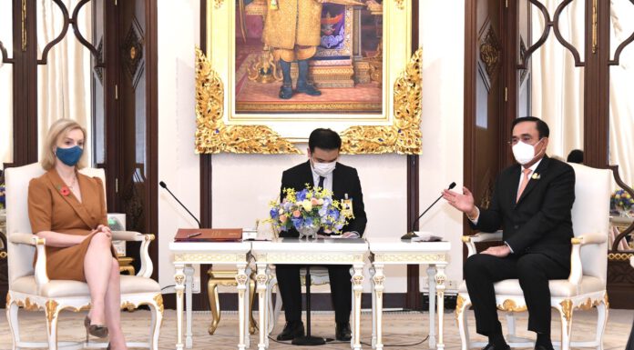 ประยุทธ์ หารือ รมว.ต่างประเทศสหราชอาณาจักร ยืนยันความเป็นหุ้นส่วนยุทธศาสตร์รอบด้าน