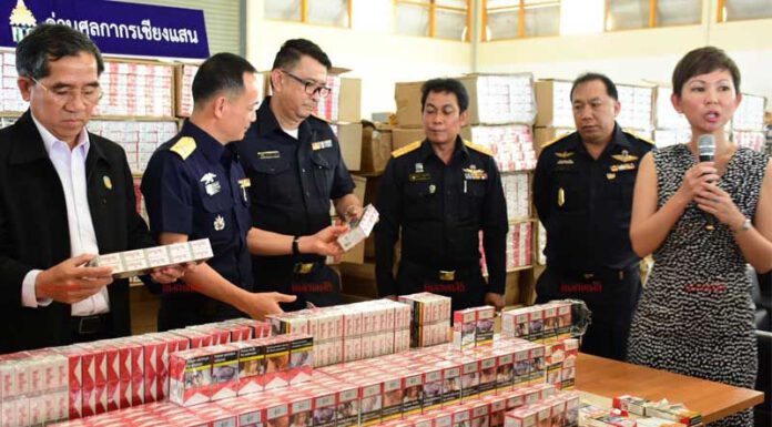 สรรพสามิต-ศุลกากร โชว์ผลงานจับบุหรี่เถื่อน 6,899 คดี มูลค่ากว่า 1.25 พันล้านบาท