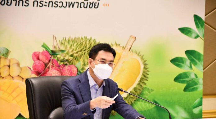 “จุรินทร์” เตรียมแผนส่งออกผลไม้ไทยแบบปลอดภัยสูง หลังจีนประกาศซีโร่โควิด