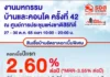 ธอส. ขนโปรโมชั่นร่วมงาน “มหกรรมบ้านและคอนโด ครั้งที่ 42”