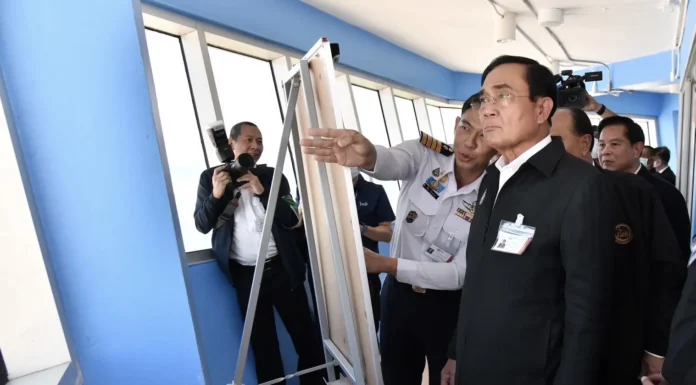 พล.อ.ประยุทธ์ ติดตามความคืบหน้าพัฒนาท่าเรือมาบตาพุดระยะ 3