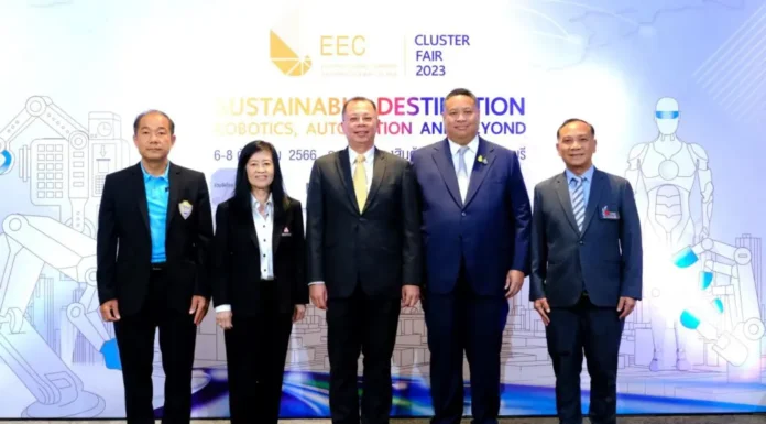 เตรียมจัดงาน EEC Cluster Fair 2023 เปิด 12 อุตสาหกรรมดึงนักทุน