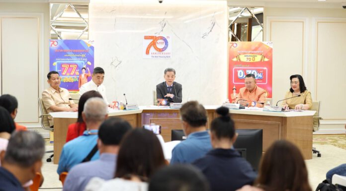 ธอส. ฉลองครบรอบ 70 ปี พร้อมรับนโยบาย รบ. ช่วยคนมีรายได้น้อยมีบ้านเป็นของตนเองมากขึ้น