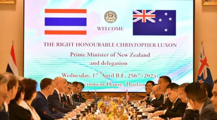 ไทย-นิวซีแลนด์ พร้อมดันสร้างมูลค่าการค้าร่วมกัน