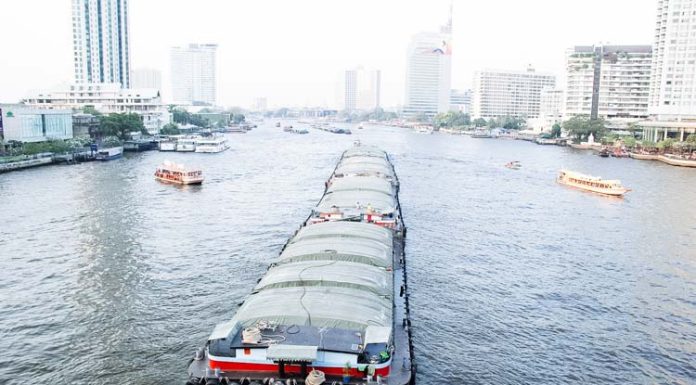 กรมเจ้าท่าเตือน ระมัดระวังการเดินเรือ หลังระดับน้ำเจ้าพระยาเพิ่มสูง