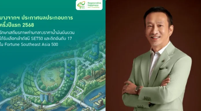 บางจากฯ ครึ่งปีแรก 2568 รักษาเสถียรภาพท่ามกลางราคาน้ำมันผันผวน