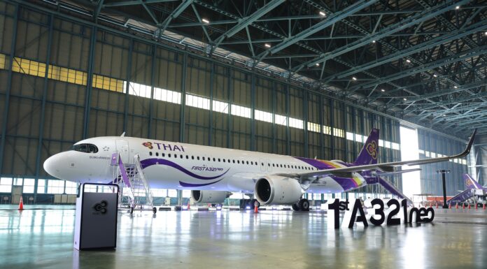 การบินไทยเปิดตัว Airbus A321neo “บวรรังษี”