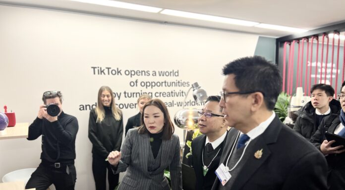 ‘เอกนิติ’ หารือผู้บริหาร TikTok ประกาศเดินหน้าลงทุนไทยรับการเติบโตอุตสาหกรรม New S-Curve ดิจิทัลและ AI