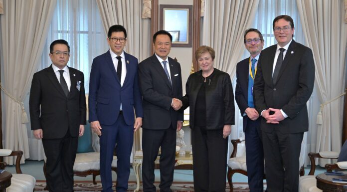 นายกฯ หารือ IMF ยืนยันความพร้อมไทยเป็นเจ้าภาพประชุม IMF–World Bank Group Annual Meetings 2026