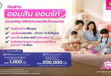 ออมสินชวนเปิดบัญชี “ออมสิน ออมรัก” เงินฝากบัญชีแรกของเด็กน้อย อายุไม่เกิน 10 ปี