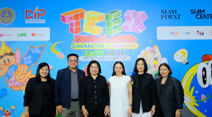 เริ่มแล้ว! “TCEX 2026” งานแสดงไลเซนซิ่งคาแรกเตอร์และคอนเทนต์นานาชาติ 9–12 ก.ค.นี้