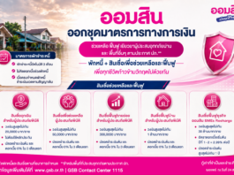 ออมสินเร่งช่วยผู้ประสบอุทกภัยฟื้นตัวหลังน้ำลด ประกาศพักหนี้อัตโนมัติ 3 เดือน ไม่คิดดอกเบี้ย พร้อมระดมมาตรการสินเชื่อฉุกเฉิน – ฟื้นฟู