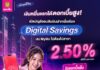 เงินหมื่นแรกได้ดอกเบี้ยสูง! ออมสิน Digital Savings ให้ดอกเบี้ย 2.50% ต่อปี ไม่ต้องเสียภาษี
